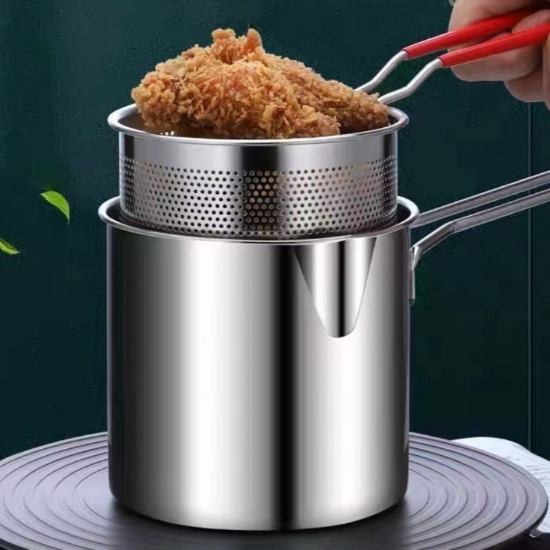 Kitchen Electronics Gadgets - Freidora de acero inoxidable 304 con