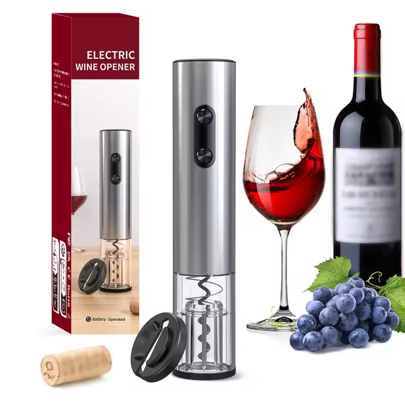 Kitchen Electronics Gadgets - Abridor de botellas de vino eléctrico,