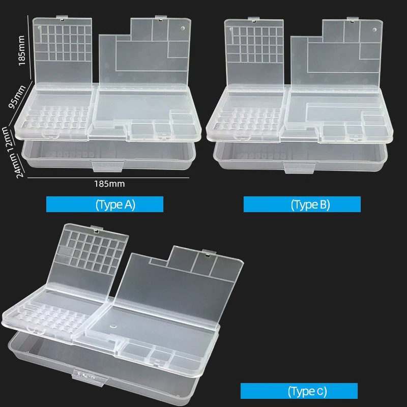 Electronics Gadgets And Accessories - Caja de Almacenamiento de Componentes Electrónicos