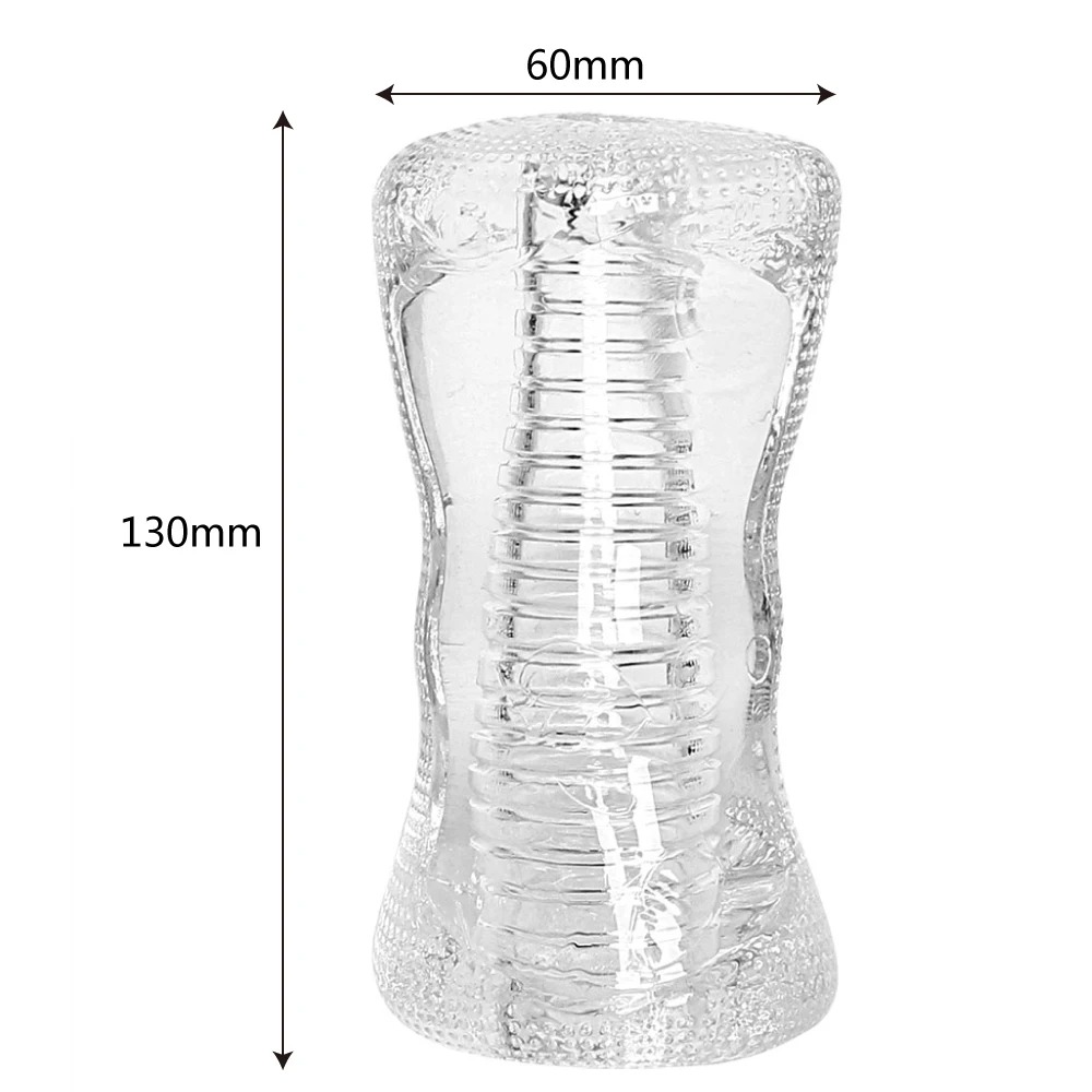 Electronics Gadgets For Women - Masturbador masculino de 13cm, gelatina transparente,