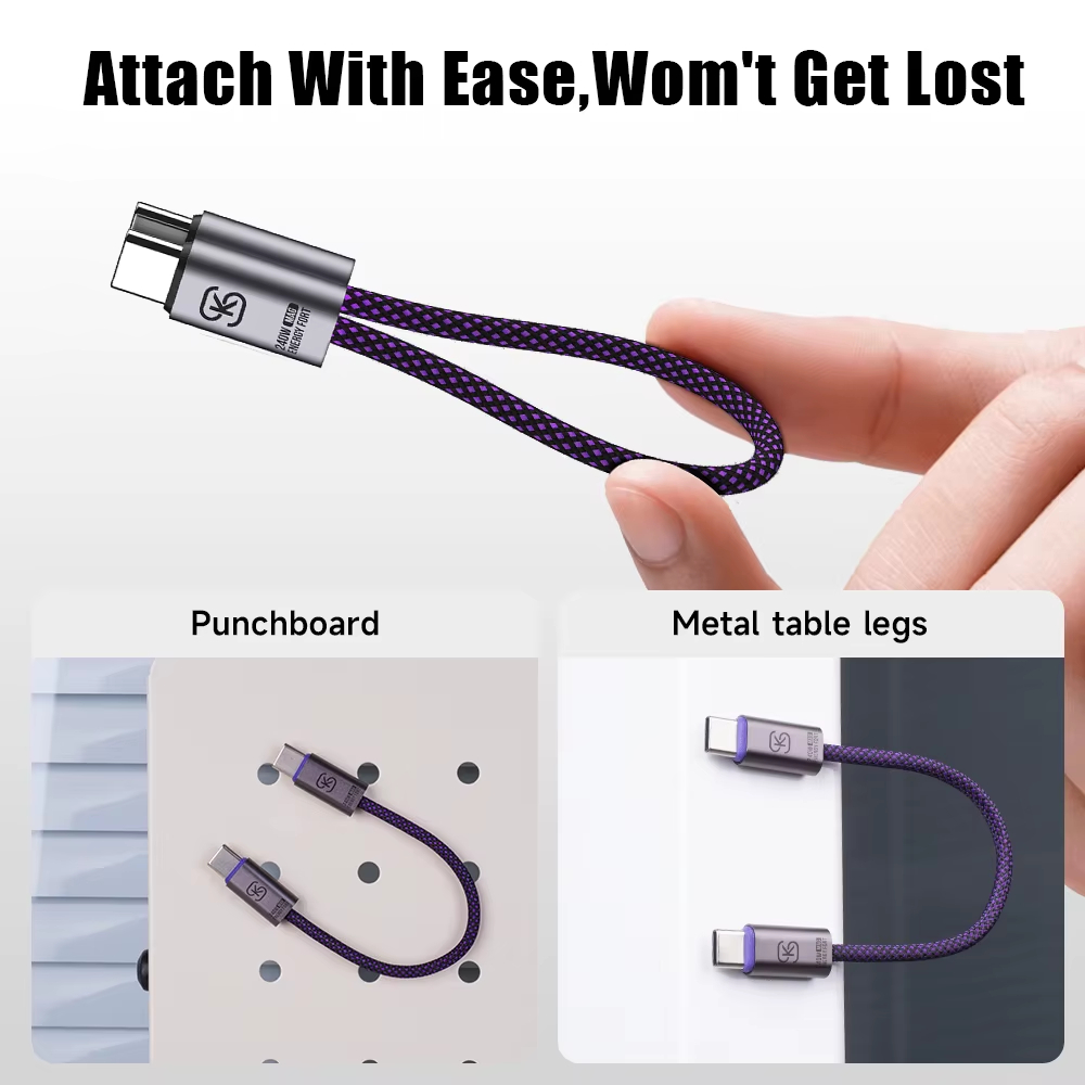 Cable Magnético Corto de 240W  - Magnetic Charging Cable reseña y precio
