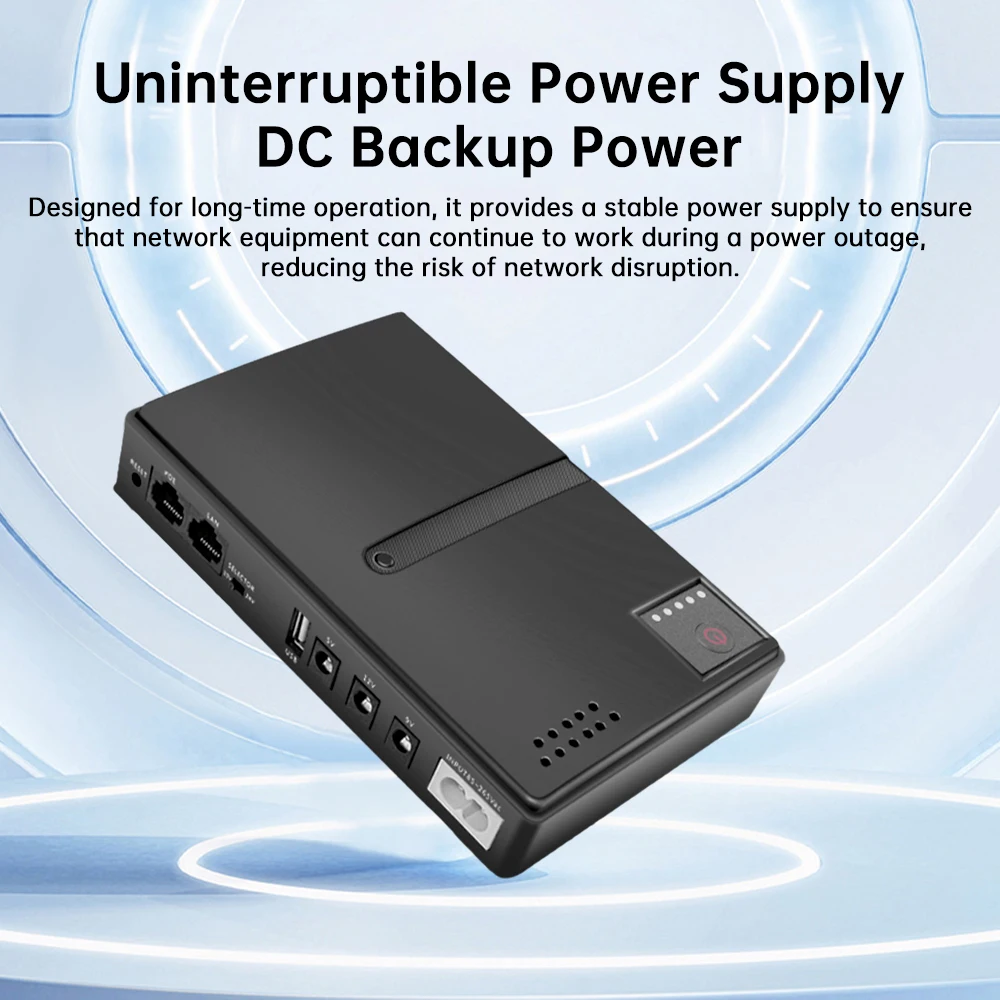 Mini UPS, Fuente de Alimentaci - Portable Wifi Hotspot reseña y precio