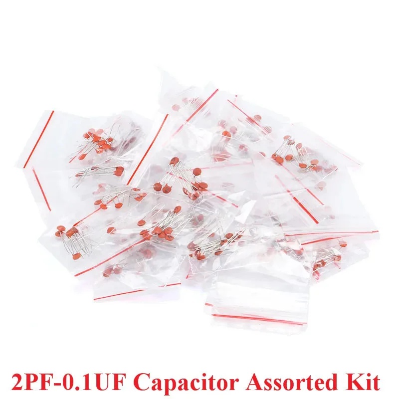 Paquete de 300 Condensadores C - Electronics & Gadgets Beginning With D reseña y precio