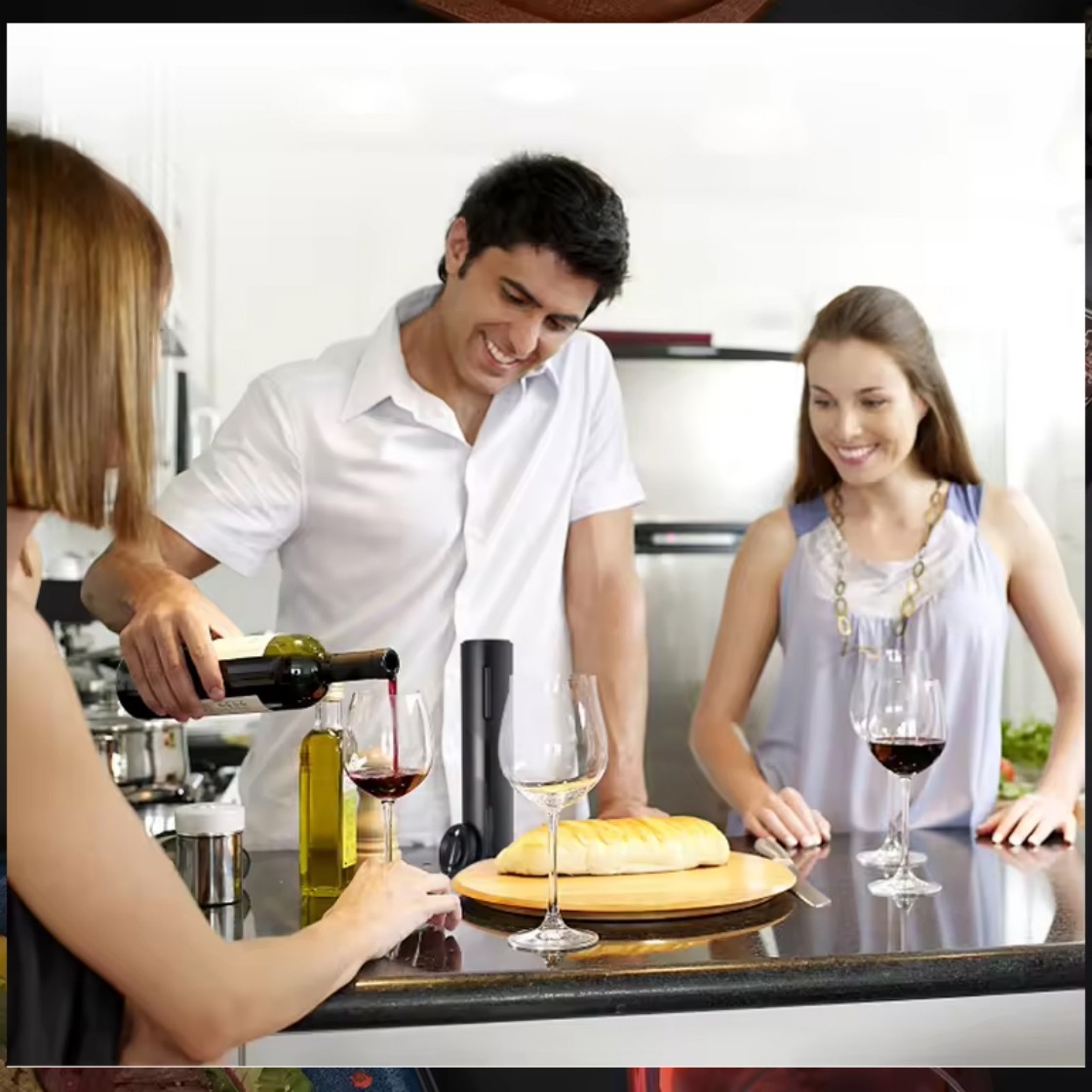 Abridor de botellas de vino el - Kitchen Electronics Gadgets reseña y precio