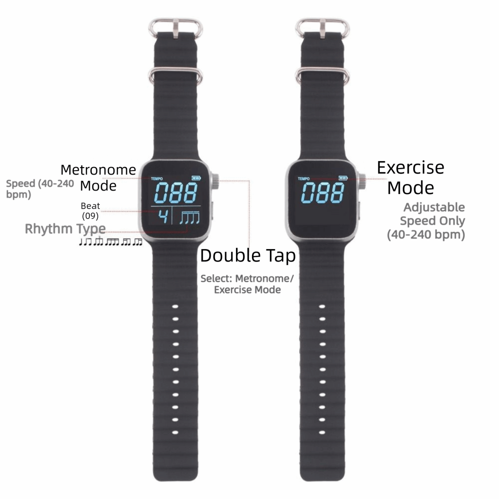 Reloj Metrónomo Vibratorio Aju - Magnetic Charging Cable reseña y precio