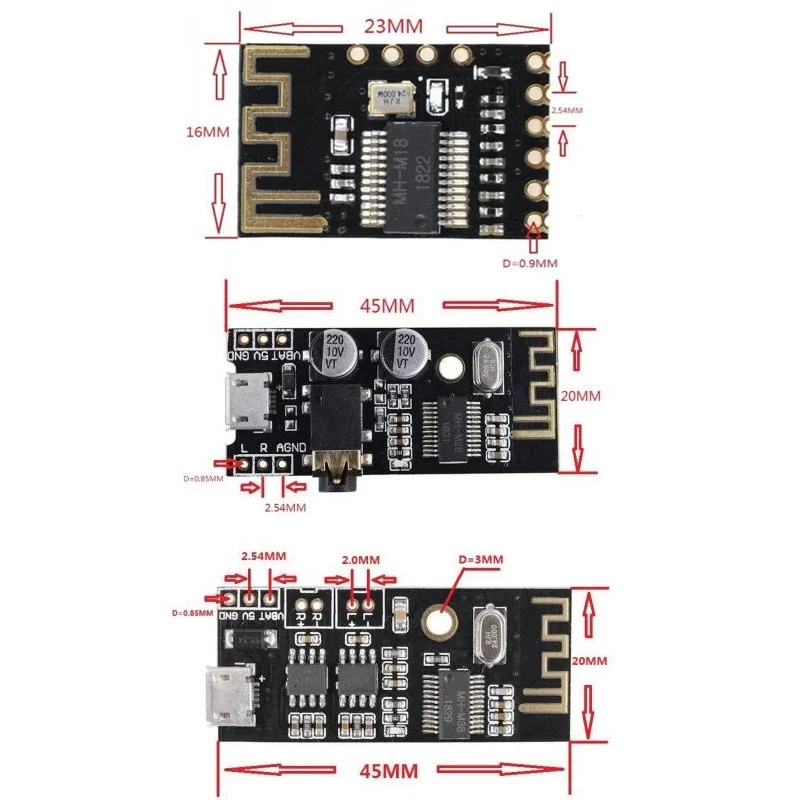 MH-MX8 - Placa Receptora de Au - Electronics & Gadgets Beginning With D reseña y precio