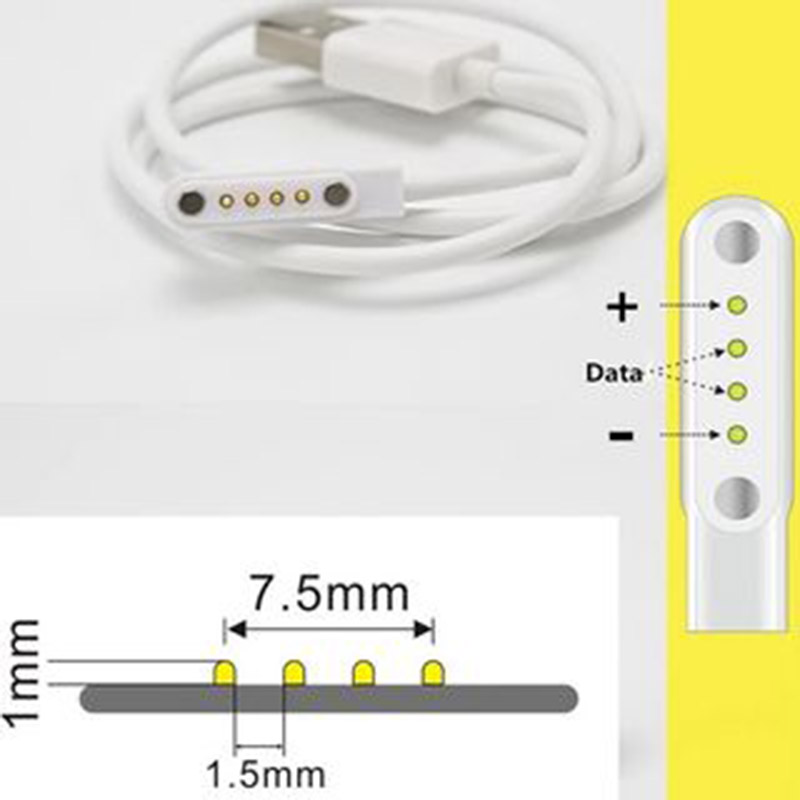 Cable de Carga Magnético USB W - Magnetic Charging Cable reseña y precio