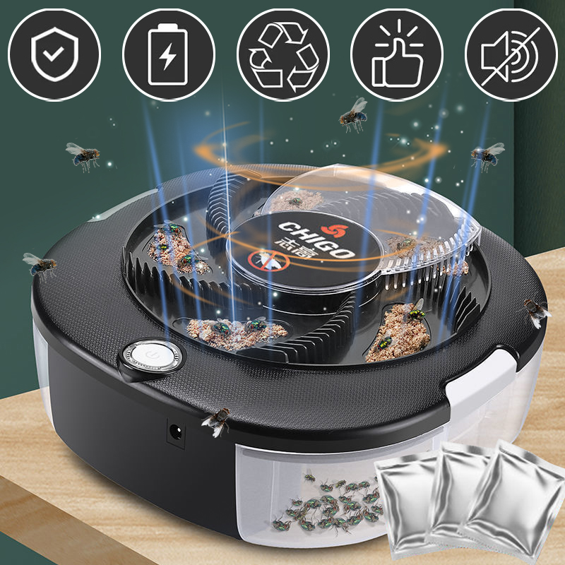 Trampa para moscas eléctrica r - Kitchen Electronics Gadgets reseña y precio