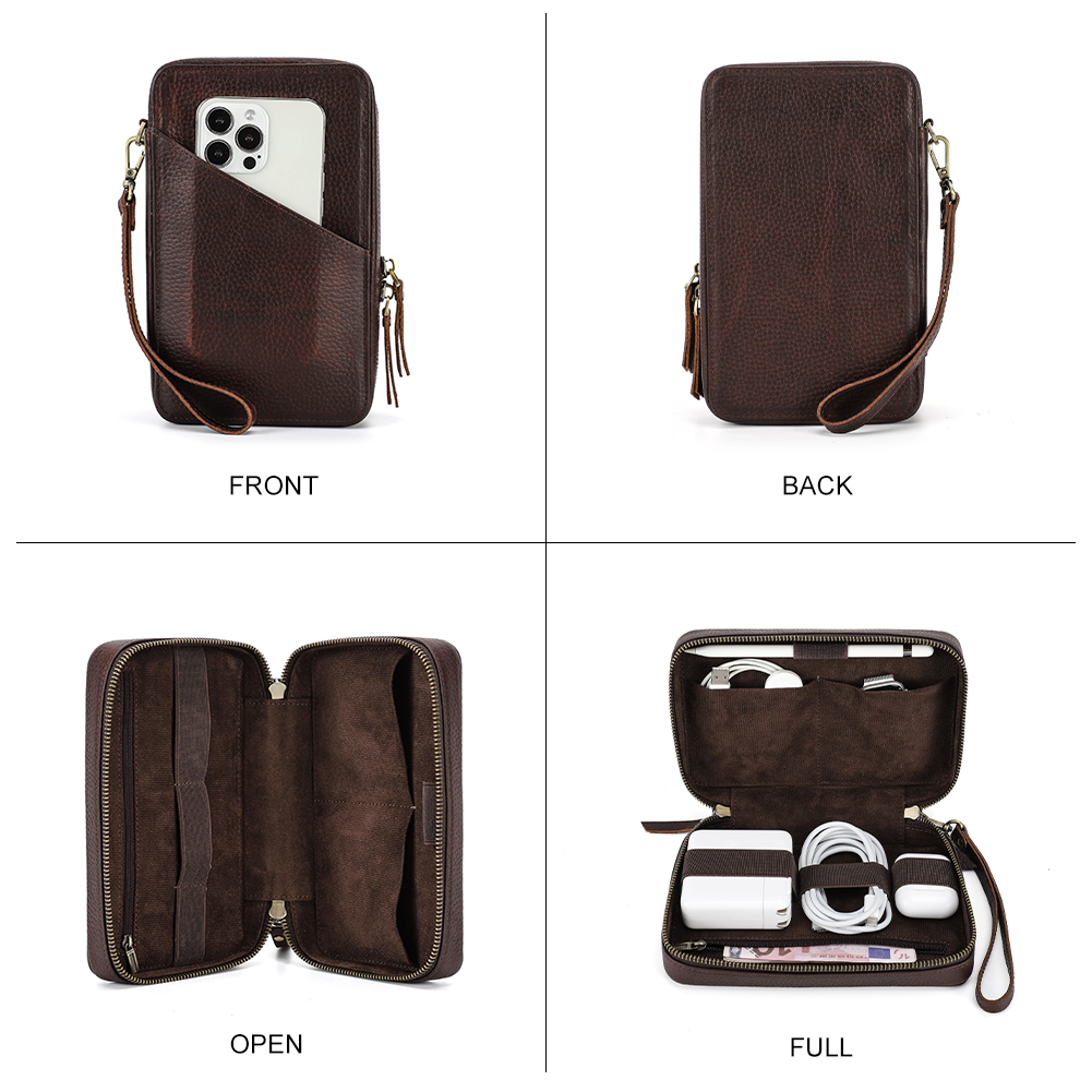 Estuche de Cuero Genuino para  - Electronics Gadgets And Accessories reseña y precio