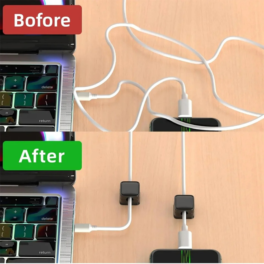 Organizador de cables magnétic - Magnetic Charging Cable reseña y precio