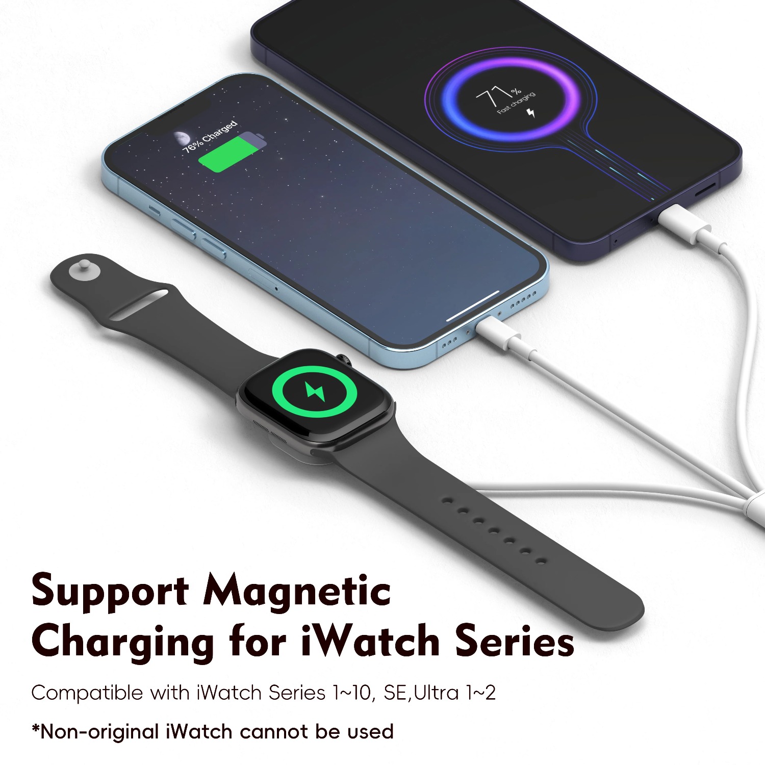 Cargador Magnético 3 en 1 para - Magnetic Charging Cable reseña y precio