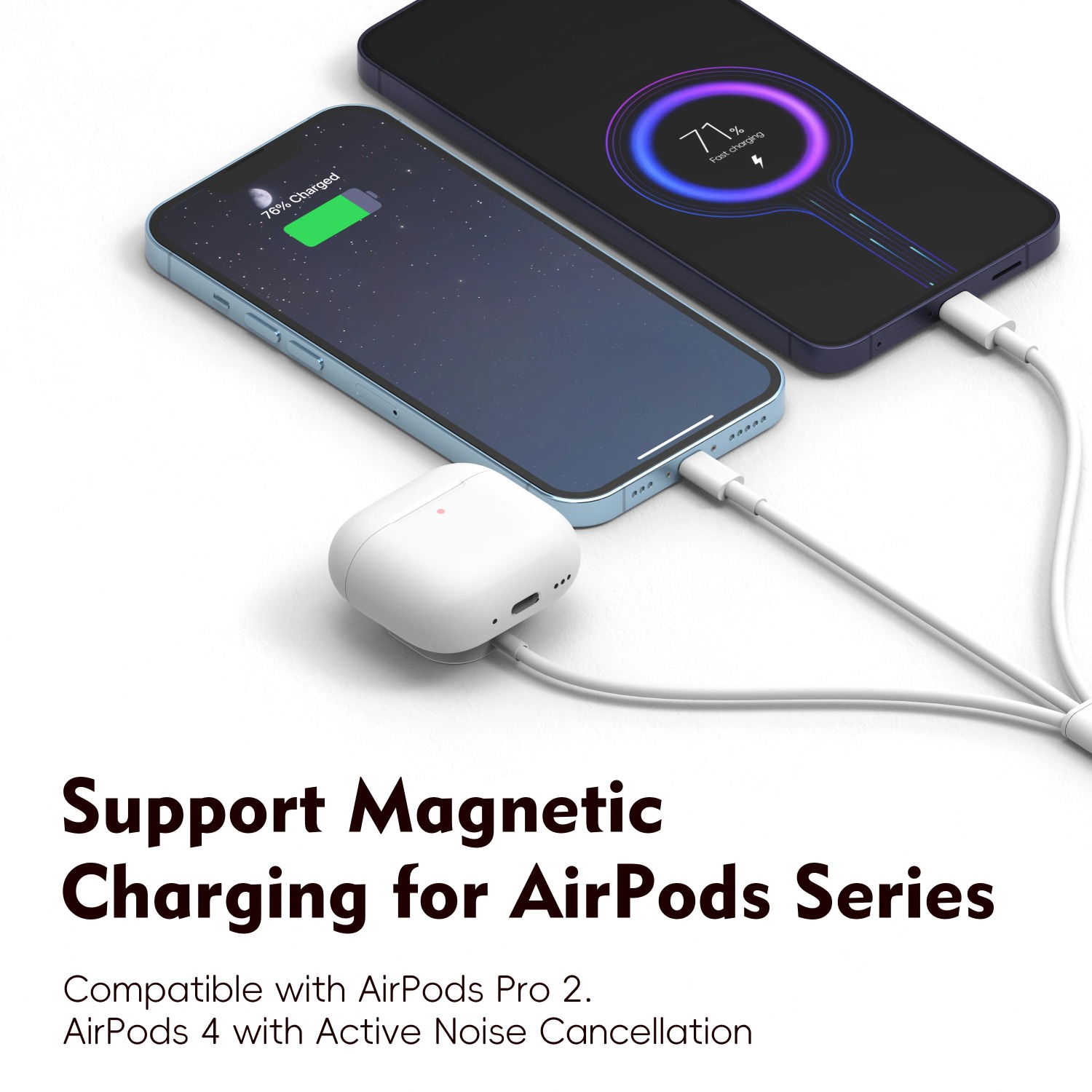Cargador Magnético 3 en 1 para - Magnetic Charging Cable reseña y precio
