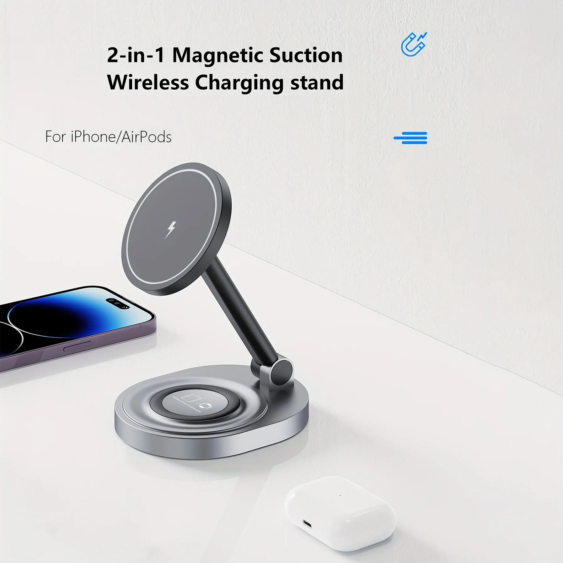 Soporte de cargador inalámbric - Magnetic Charging Cable reseña y precio
